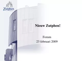 nieuw zutphen