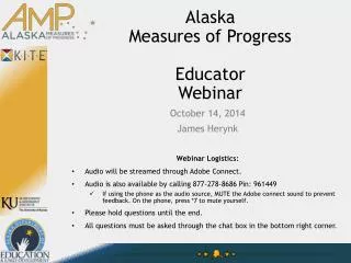 Alaska Measures of Progress Educator Webinar