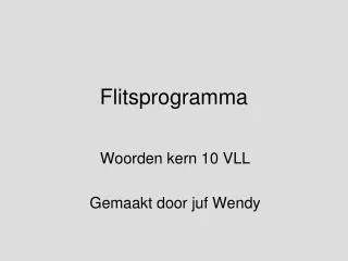 flitsprogramma