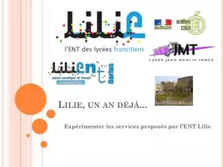 lilie un an d j