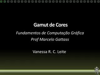 gamut de cores