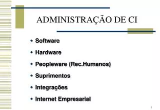 administra o de ci