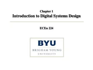 Chapter 1 Introduction to Digital Systems Design