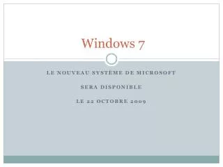 windows 7