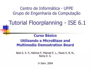 tutorial floorplanning ise 6 1