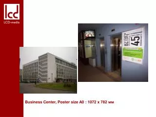 Business Center, Poster size A0 : 1072 x 782 ??