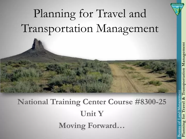 planning for travel and transportation management