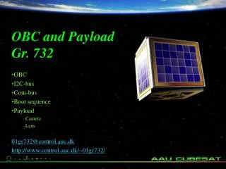 OBC and Payload Gr. 732