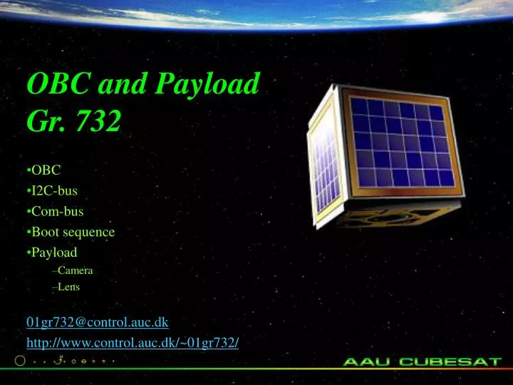 obc and payload gr 732