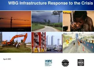 WBG Infrastructure Response to the Crisis