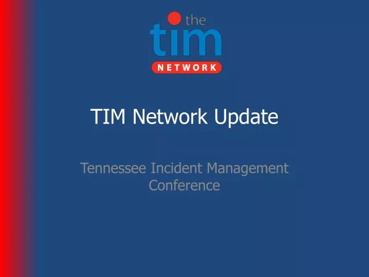 tim network update