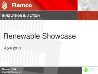 Renewable Showcase