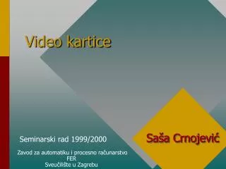 video kartice