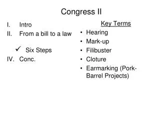 Congress II