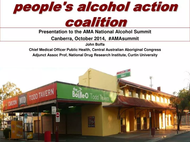 people s alcohol action coalition