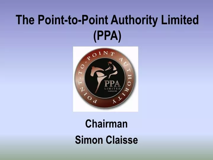 the point to point authority limited ppa