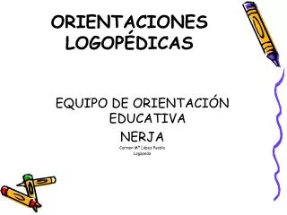 orientaciones logop dicas