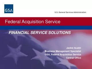 FINANCIAL SERVICE SOLUTIONS