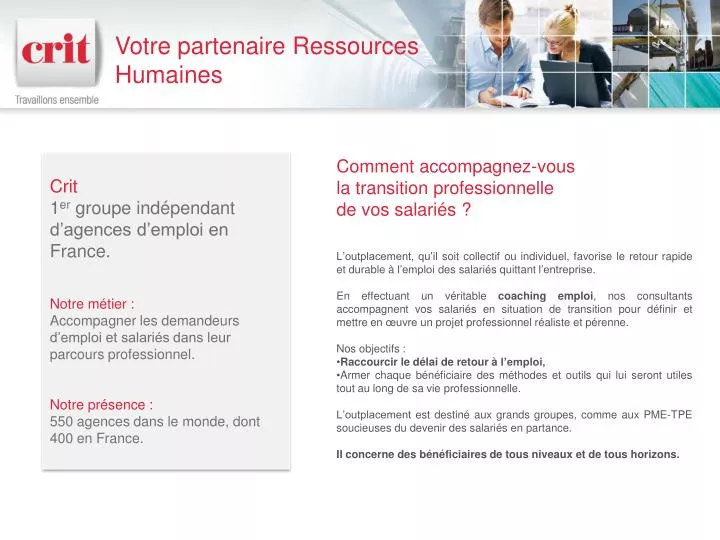 votre partenaire ressources humaines