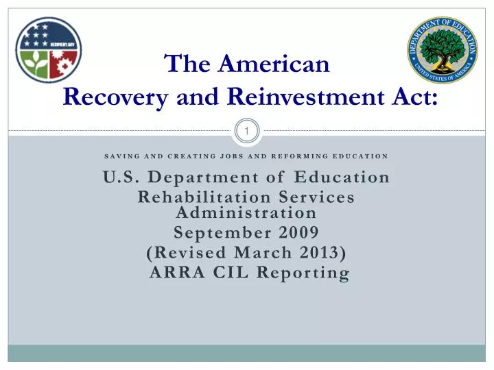 the american recovery and reinvestment act