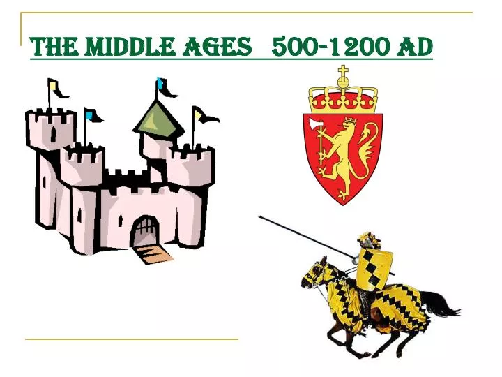 the middle ages 500 1200 ad