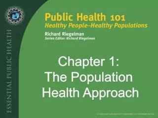 Chapter 1: The Population Health Approach