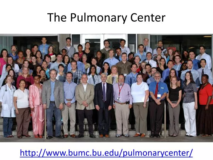 the pulmonary center