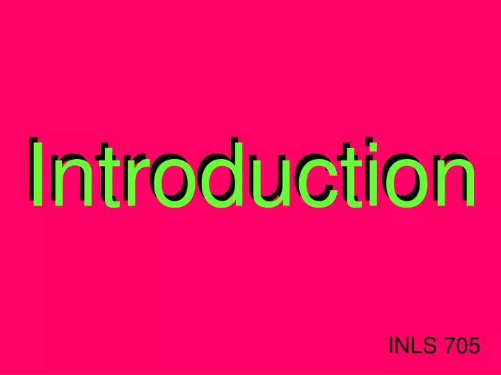 introduction