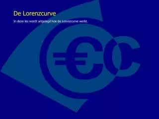 de lorenzcurve