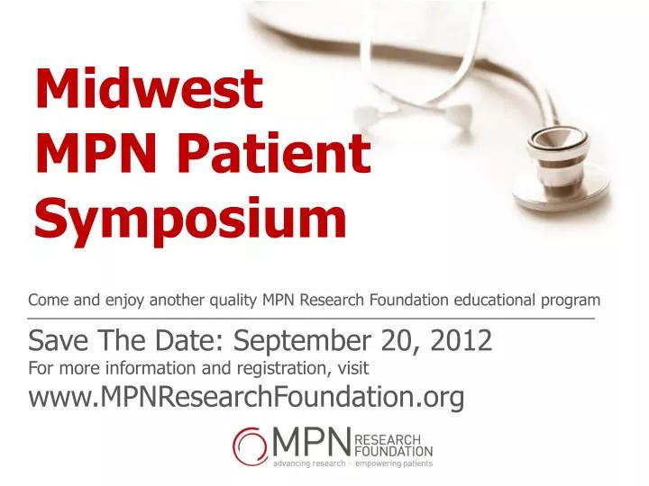 midwest mpn patient symposium