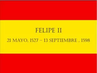 felipe ii