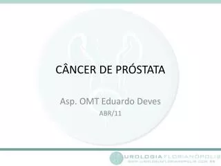 c ncer de pr stata