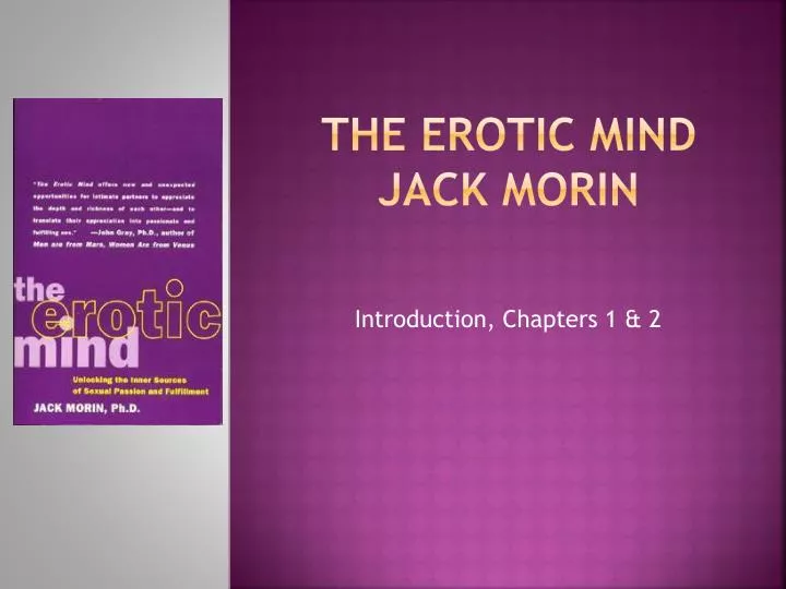 the erotic mind jack morin