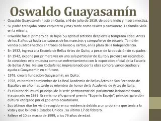 oswaldo guayasam n