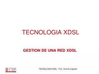 gestion de una red xdsl