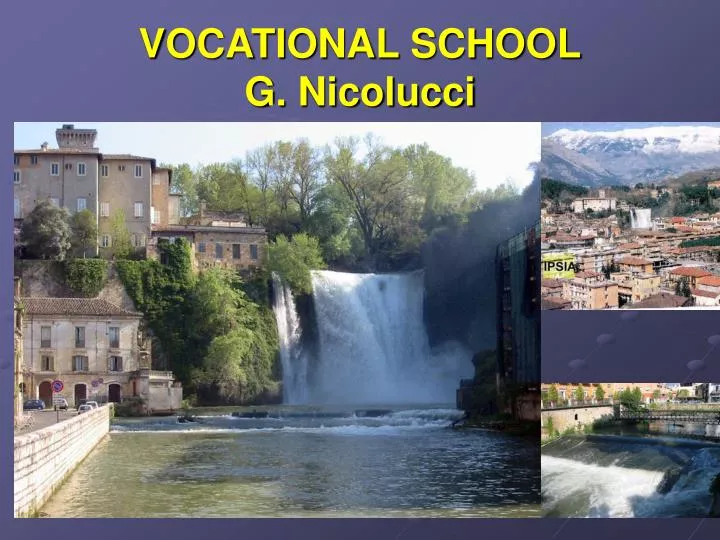 vocational school g nicolucci