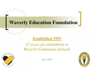 Waverly Education Foundation