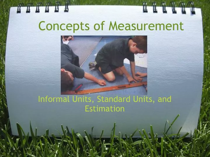concepts of measurement