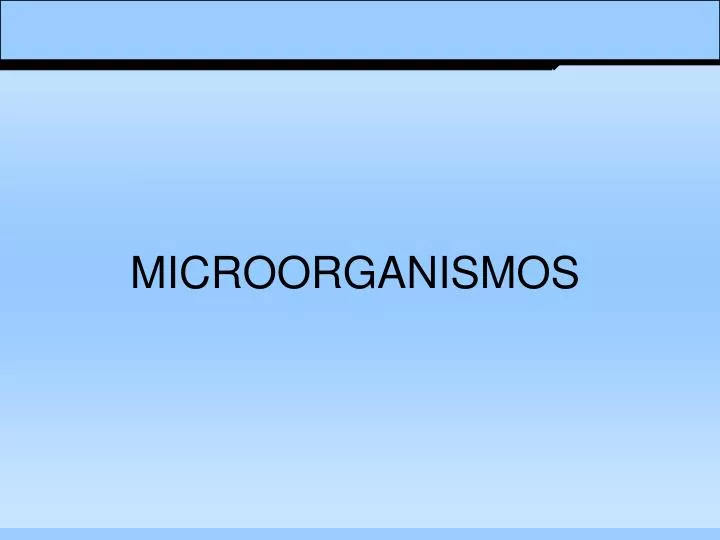 microorganismos