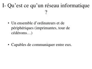 i qu est ce qu un r seau informatique