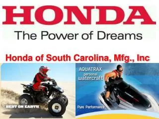 Honda of South Carolina, Mfg., Inc