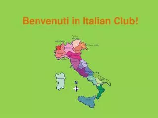 Benvenuti in Italian Club!