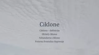 ciklone