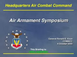 Air Armament Symposium
