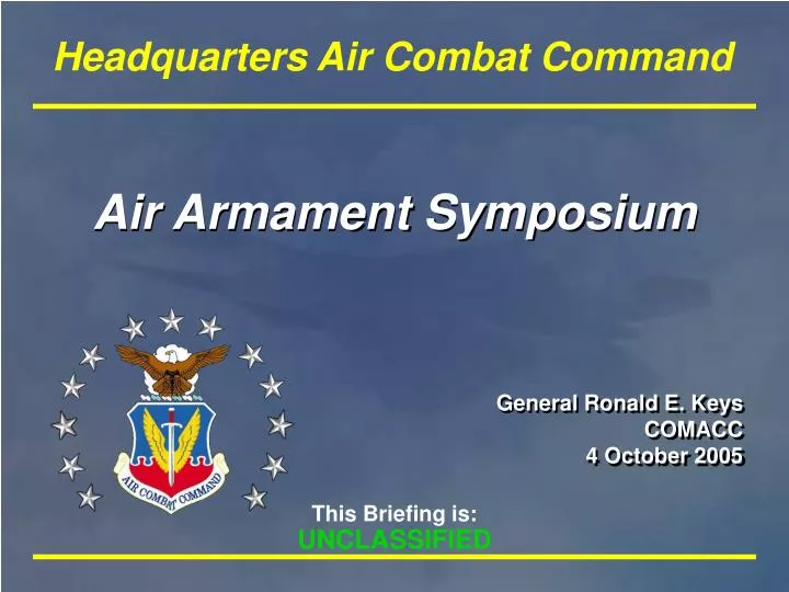 air armament symposium