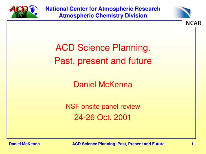 national center for atmospheric research atmospheric chemistry division