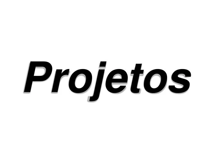 projetos