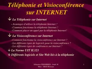 t l phonie et visioconf rence sur internet