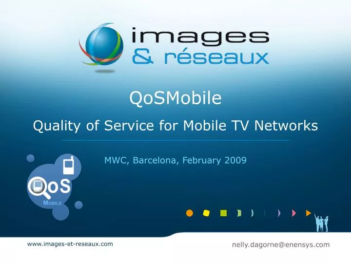 qosmobile quality of service for mobile tv networks