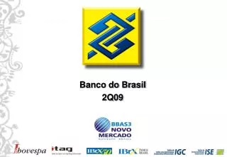 Banco do Brasil 2Q09